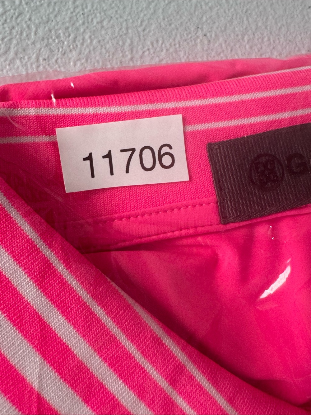 G/FORE Womens Silky Tech Nylon Zip Long Sleeve Golf Polo Size M New - Picture 15 of 15